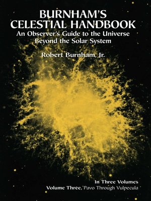 cover image of Burnham's Celestial Handbook, Volume Three